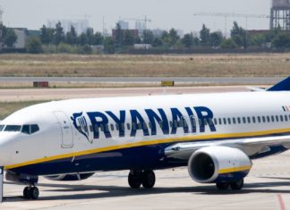 Letadlo společnosti Ryanair | robwilson39/123RF.com