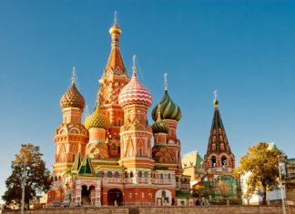 Chrám Vasila Blaženého na Rudém náměstí v Moskvě | birillo81/123RF.com