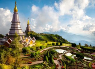 Pagoda Nabhapolbhumisiri nedaleke thajského města Chiang Mai | pat138241/123RF.com